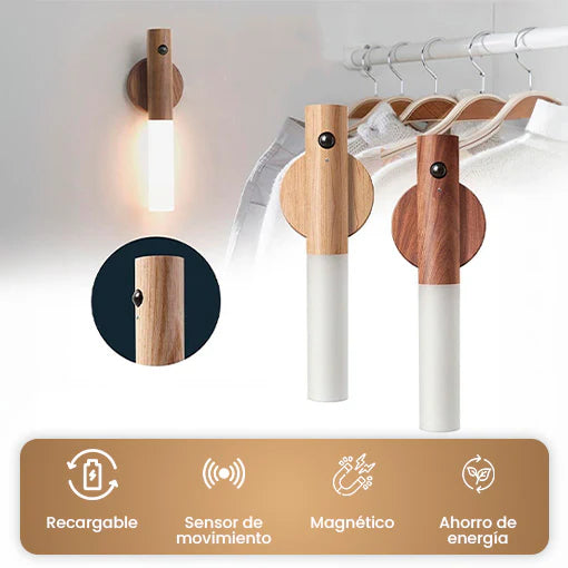 💡Mini Lámpara LED con sensor de movimiento🏃♂️Ilumina tu hogar de una manera inteligente y eficiente