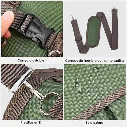 400 Clavos fulminantes + Maletín enrollable y Brazalete magnético GRATIS 🎁🎉