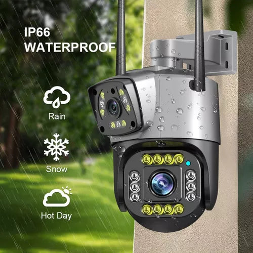 CÁMARA V380 PRO DOBLE LENTE 🤩📸