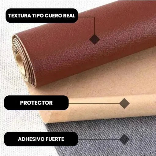 2 REPARADORES DE CUERO ADHESIVO x 140 CM + 2 RESTAURADORES GRATIS 🤩😱