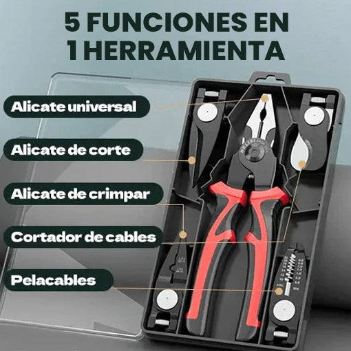REMACHADORA + ALICATE TODO EN 1 + ALICATE 5 EN 1 + NIVELADORES DE BALDOSA GRATIS🤩🛠️