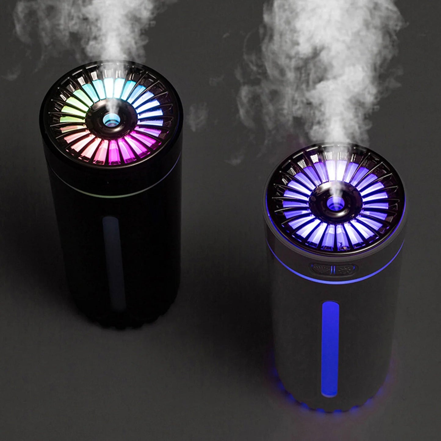 Humidificador con luz LED