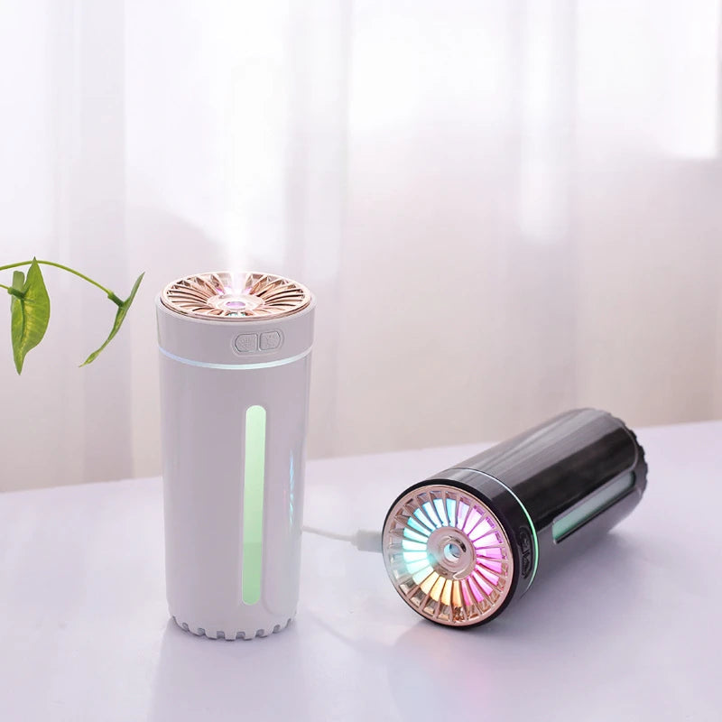 Humidificador con luz LED
