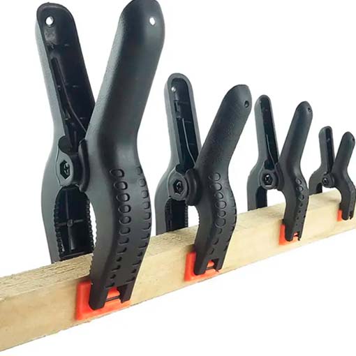 PACK 18 PIEZAS - SET DE PRENSAS DE RESORTE 👷🤩 ¡4 medidas diferentes!
