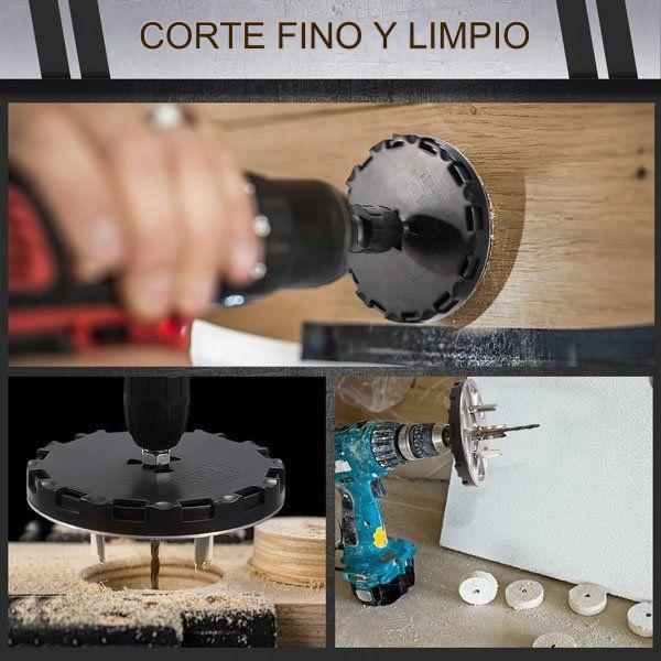 Sierra perforadora ajustable 👷🛠️🧰