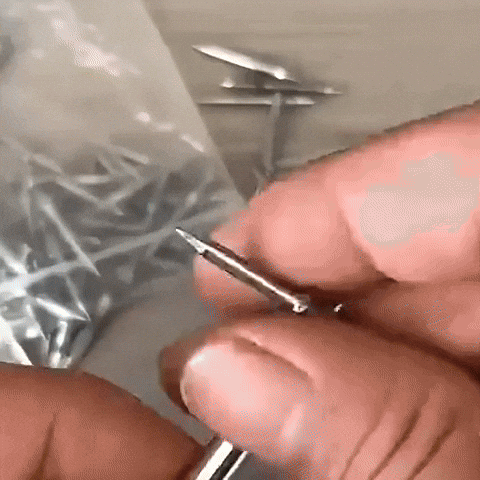 1.000 CLAVOS INVISIBLES DOBLE CABEZA 🤩