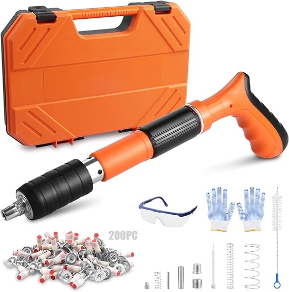 MINI PERCUTOR DE CLAVOS + 200 CLAVOS ¡GRATIS!🔨🤩