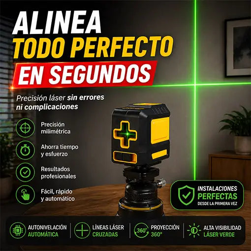 Auto nivelador láser
