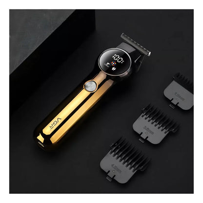 Máquina Profesional VGR🤩Una máquina inalámbrica de alto rendimiento, diseñada para cortes perfectos sin irritar la piel de tus clientes.