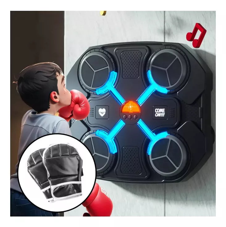 🥊Máquina de boxeo para niños🤩¡Desarrolla habilidades y coordina al ritmo de la música con la máquina de boxeo musical para niños!