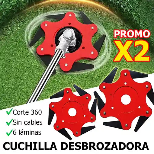 Cuchilla desbrozadora podadora 🍃🤩