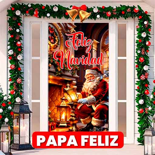 2 Fundas navideñas para puertas 🚪🎅