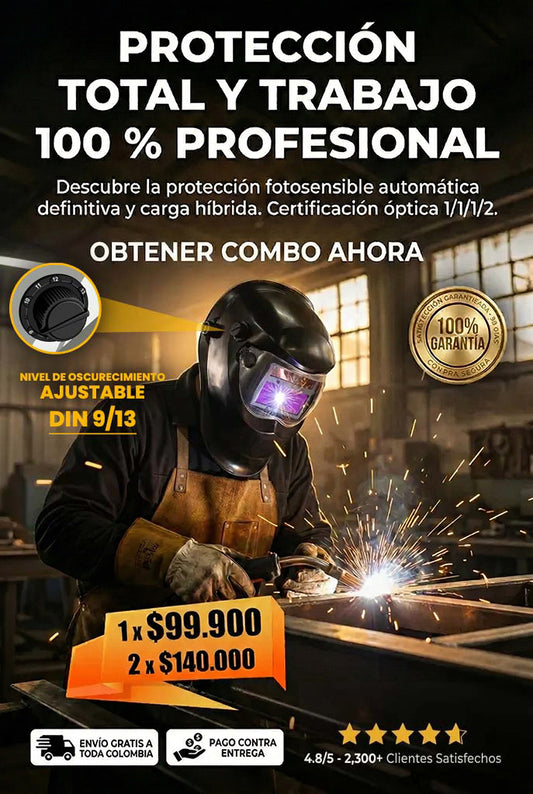 Casco Automático para Soldar