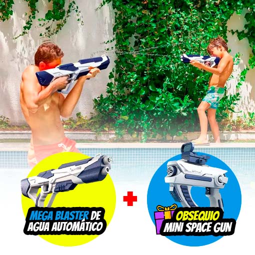 🌞Súper blaster de agua automática✚Mini Space Gun GRATIS🔫💦