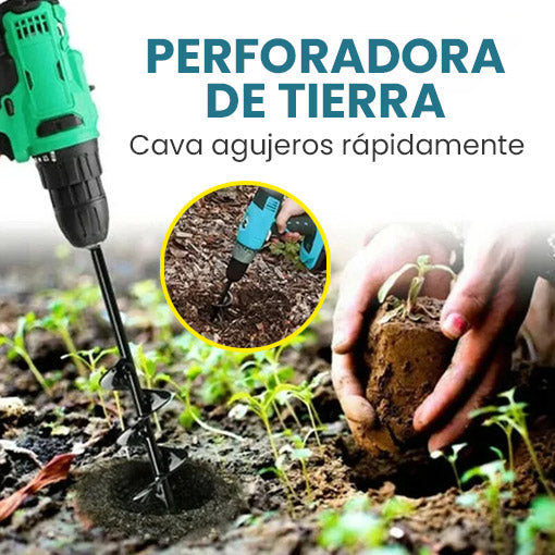 Perforadora de tierra