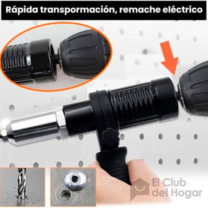 Remachadora para taladro + 7 discos de corte diamantado GRATIS! 🔥🎁