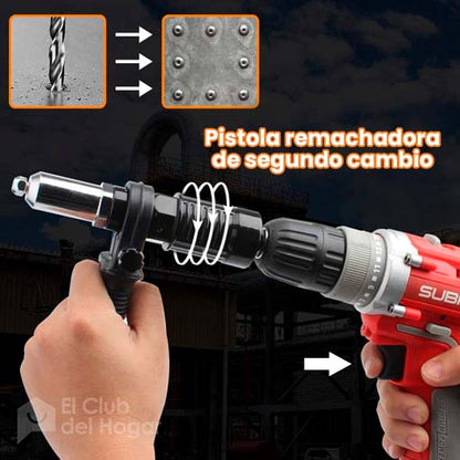 Remachadora para taladro + 7 discos de corte diamantado GRATIS! 🔥🎁
