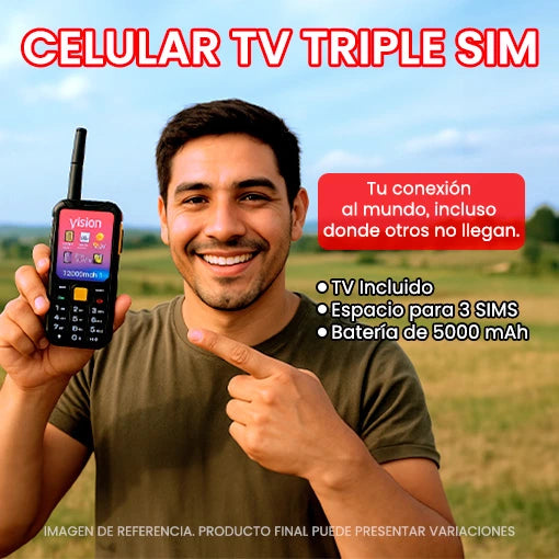 CELULAR TV TRIPLE SIM 📱😱 ¡Un celular que lo tiene absolutamente todo!