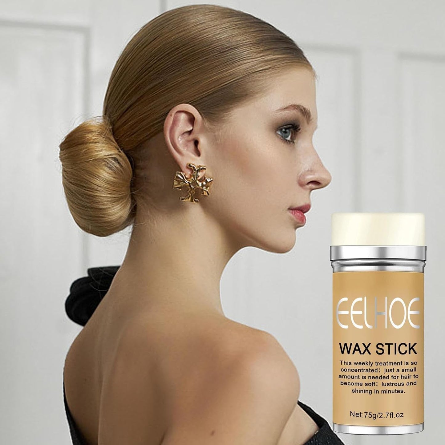 🤩Cera Para Peinar Wax Stick👩‍🦰Obtén una cabellera suave y brillante.