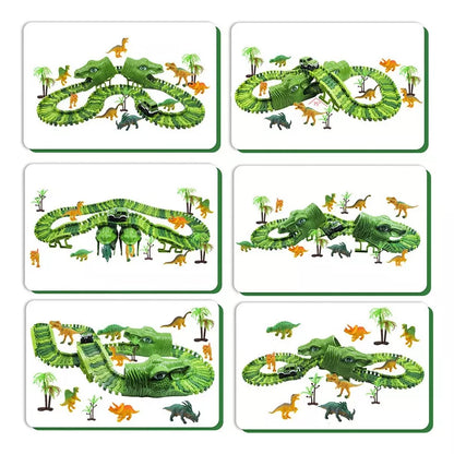 Pista Dinosaurio con más de 240 piezas 🤩🦖