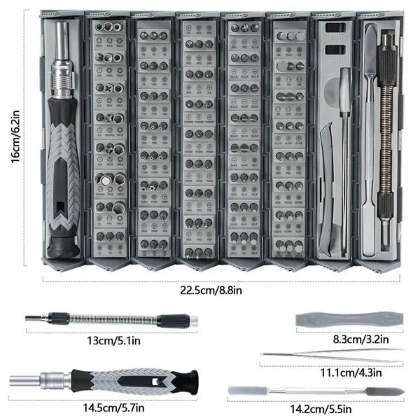 Kit destornillador 126 en 1