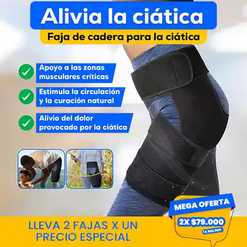Faja de cadera y ciática 🧘‍♀️🤩