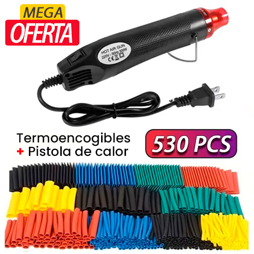 TERMOENCOGIBLES MÁS PISTOLA DE CALOR GRATIS 🤩😱